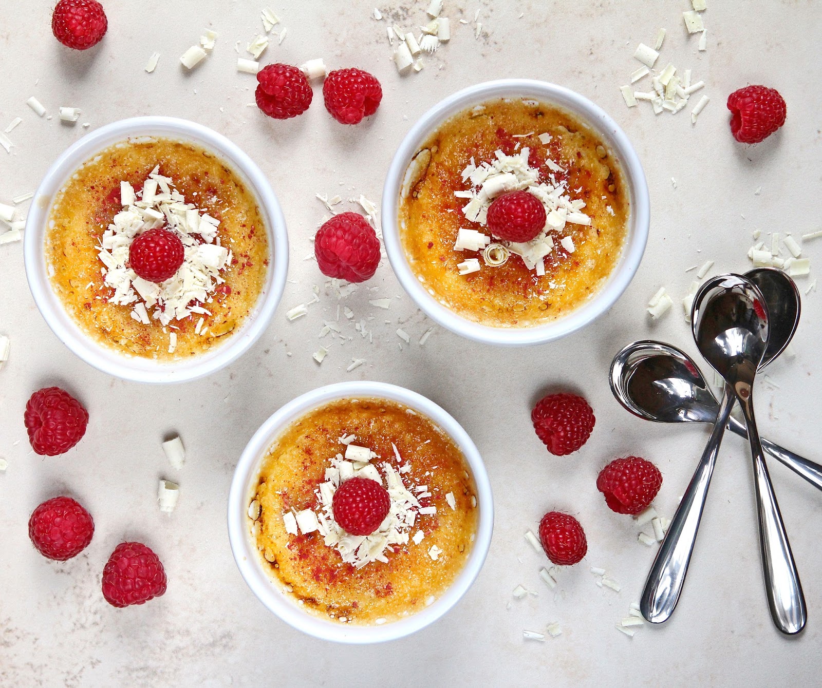 Gluten Free Alchemist White Chocolate & Raspberry Creme Brûlée